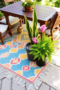 Outdoor Rugs for a Cozy Look