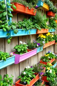 Hanging Gutter Garden