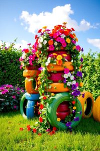 Tire Planters