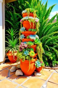 Succulent Tower