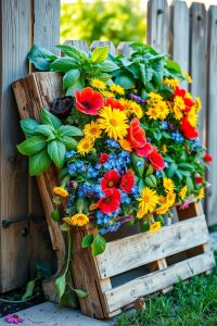 Wooden Pallet Garden