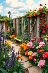 Mix Flowers and Herbs
