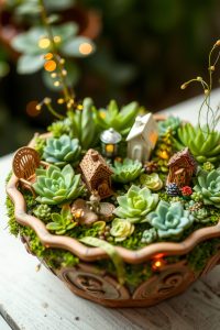 Succulent Fairy Garden