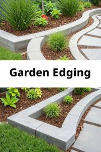 If you're looking for something both functional and decorative, consider plastic edging with built-in features like flower patterns or scalloped edges.

These types of edgings are often available in a variety of colors and designs, so you can choose one that complements your garden theme.

They are easy to install, lightweight, and affordable, making them a popular choice for DIY gardeners. Decorative plastic edging works well for flower beds, vegetable gardens, and around shrubs.