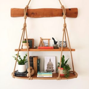 Hanging Rope Shelf