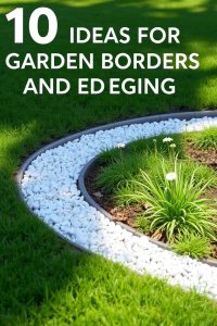 Gravel and Pebble Borders