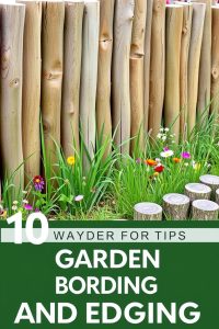 Wooden Log Edging