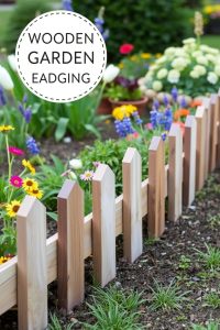 Wooden Border Edging