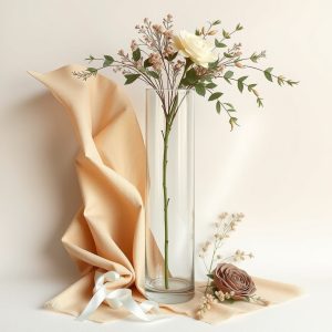 Hold Rolled Decorative Paper or Fabric