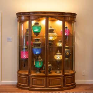 Inside a Glass Cabinet