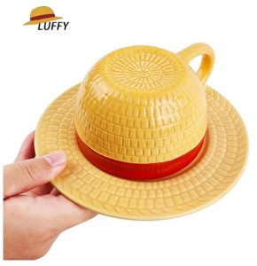Luffy Straw Hat Anime Ceramic Coffee Mug
