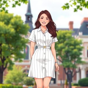 Modern Shirt Dress