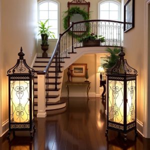 On a Staircase Landing