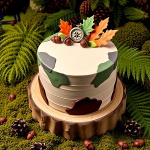 Outdoorsman Cake