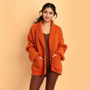 Oversized Cardigan and Leggings