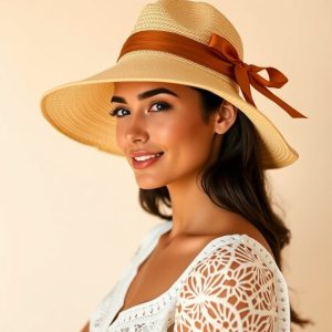 Panama Hat with Romper