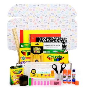 School Supplies Gift Basket