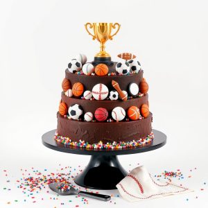 Sports-Themed Cake
