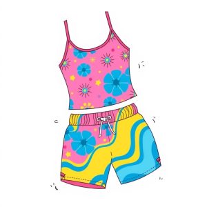 Tankini with Swim Shorts