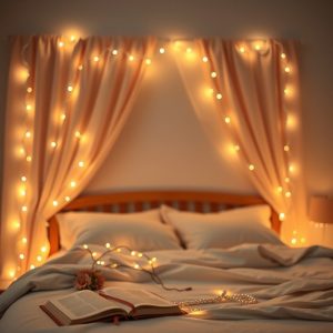 Use Fairy Lights for Soft Lighting
