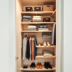 Use Hanging Shelf Organizers
