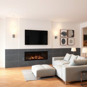 Add a Sleek Tile Surround