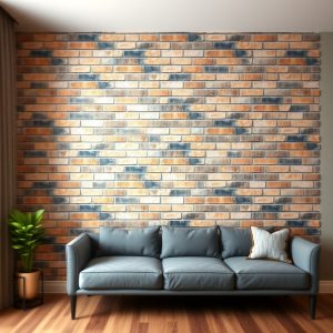 Brick Veneer Accent Wall