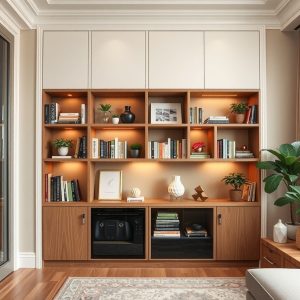 Built-In Bookshelf