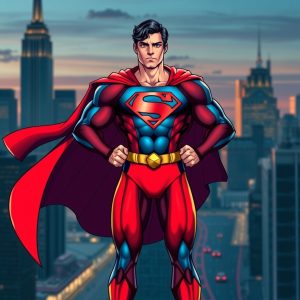 Classic Caped Hero