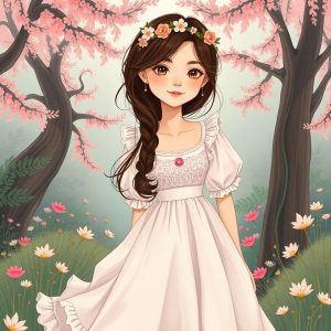 Cottagecore Dress Look