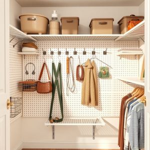 Create a Pegboard Organizer