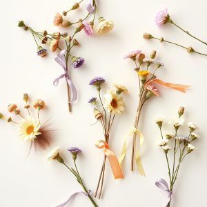 Dried Flower Bookmarks