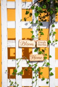Attach Decorative Garden Signs