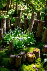 Log or Branch Edging