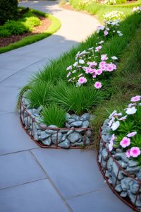 Gabion Wall Edging