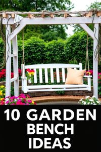 Hanging Garden Bench or Swing Bench