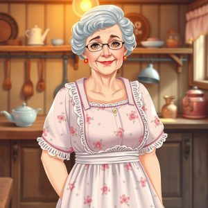 House Dress with Apron