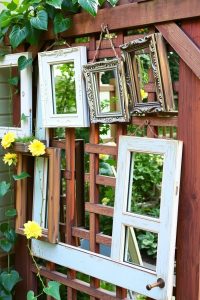 Decorate with Mirrors or Old Frames