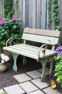 Recycled Material Bench