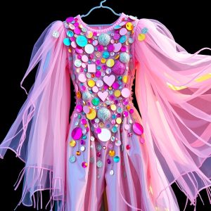 Glitter and Holographic Pieces for Festival Outfit