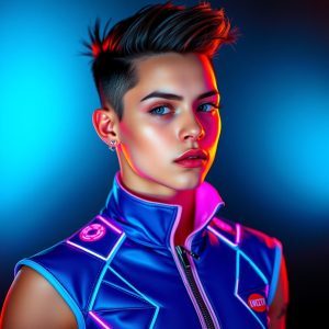 Neon Sporty Look