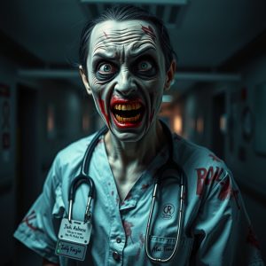 Nurse or Doctor Zombie