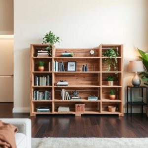 Pallet Bookcase