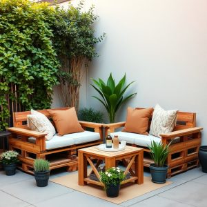 Pallet Outdoor Seating
