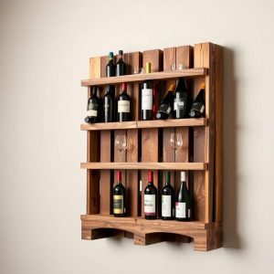 Pallet Wine Rack