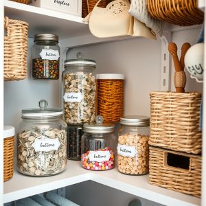 Repurpose Glass Jars for Small Items