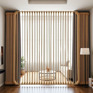 Rope Wall Divider for diy divider ideas