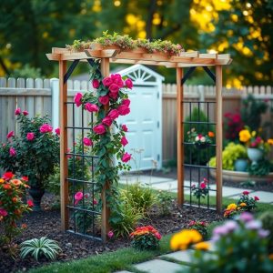 Set Up a Garden Trellis