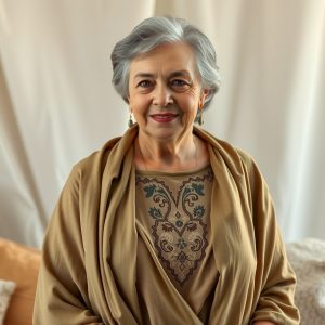 Shawl with Maxi Dress