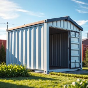 Shipping Container Shed